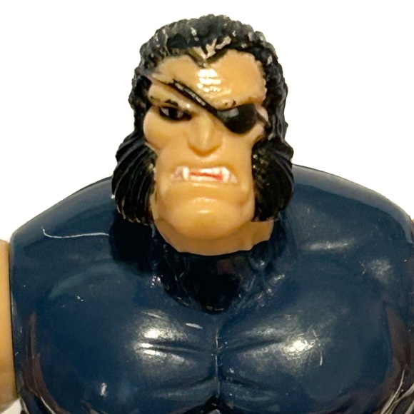 Vintage 1996 Marvel Wolverine X-Men Posable Action Figure Eye Patch Toy Brigade - Picture 6 of 16